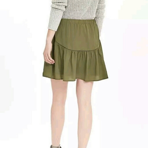 Banana Republic Embroidered-Trim Mini Sk - Picture 3 of 8